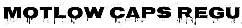 Motlow Caps Regular字体转换
